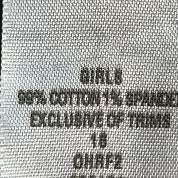 Girl's L.L. Bean Double Denim Jean Skirt Size 15 Blue - Picture 8 of 8